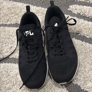 APL Jet Black Athletic Shoes